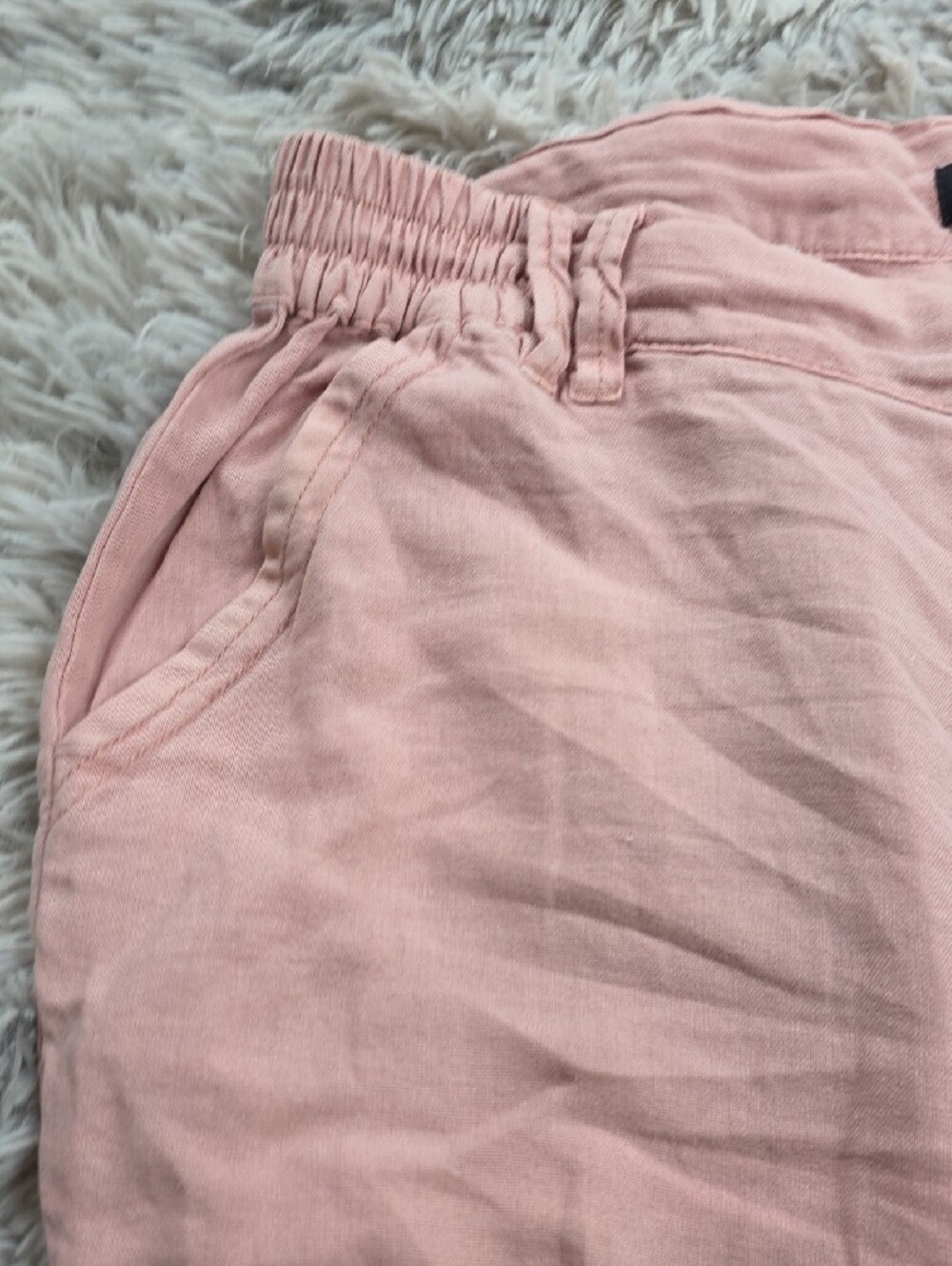 Rewash Pale Pink Drawstring Chinos - Picture 5 of 9